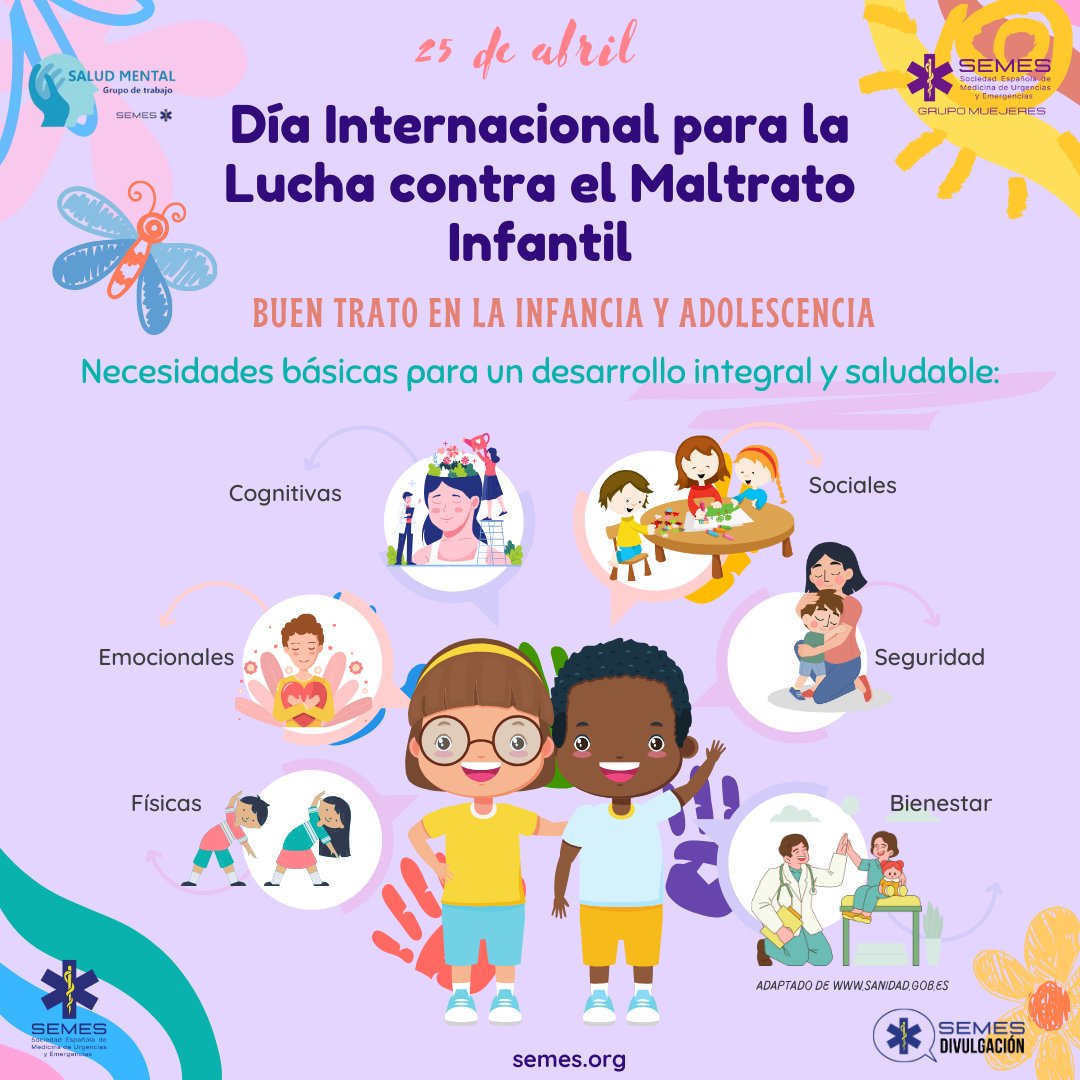Día Internacional para la Lucha contra el Maltrato Infatil